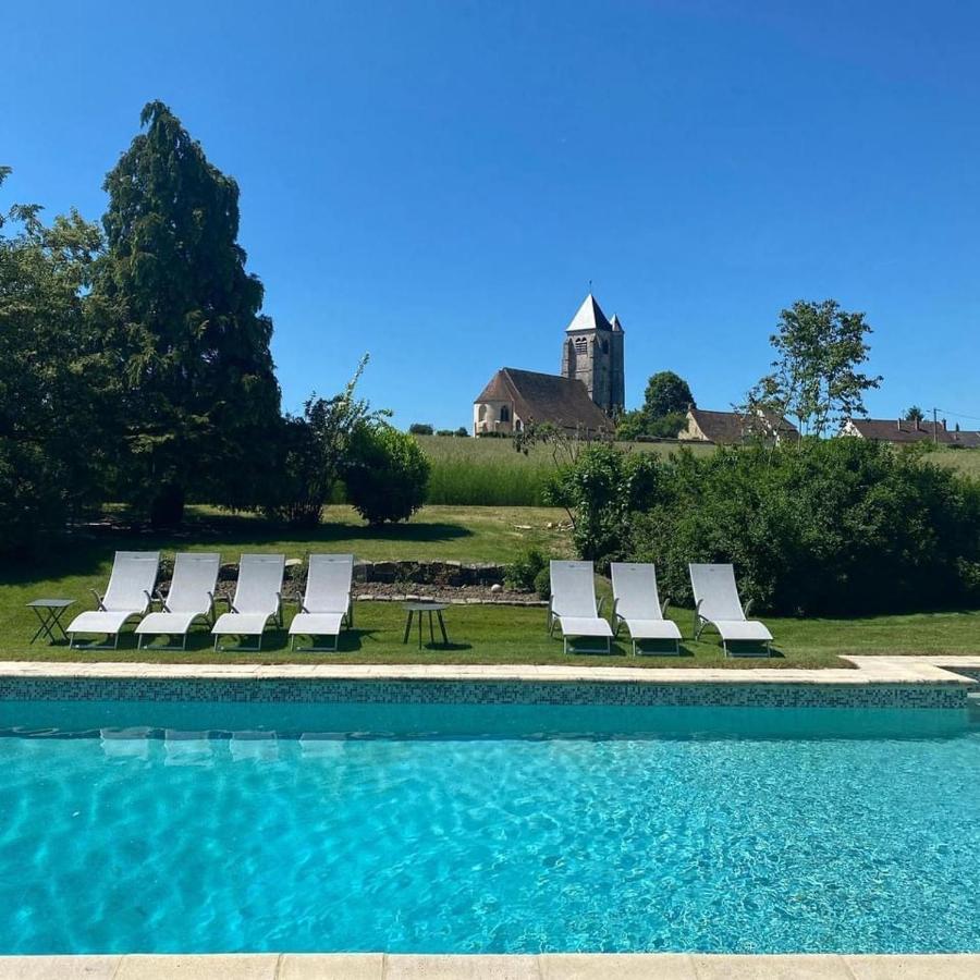 Le Colombier De Hanches - Teritoria Hotel Bagian luar foto