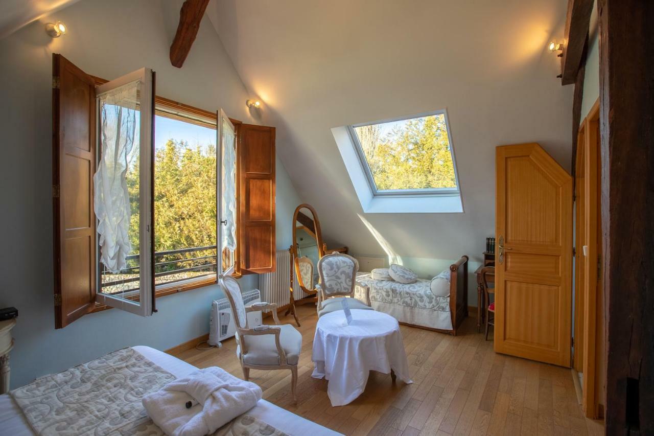 Le Colombier De Hanches - Teritoria Hotel Bagian luar foto